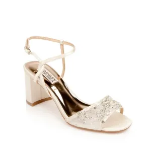 NIB* Badgley Mischka 'Blaine' Embellished Block Heel, Size 5.5