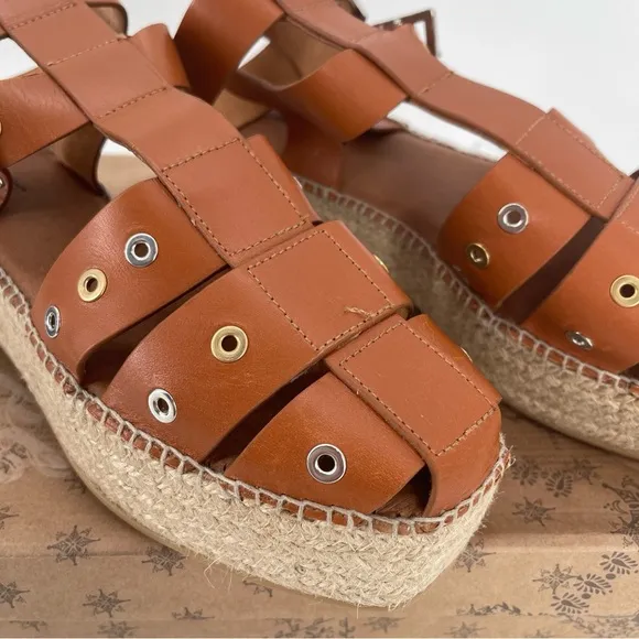 NIB Free People Gable Glad Espadrille Gladiator Sandals Size 11