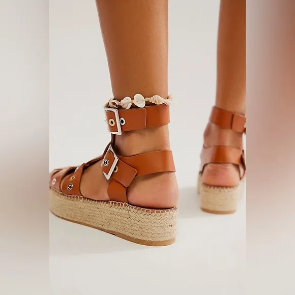 NIB Free People Gable Glad Espadrille Gladiator Sandals Size 11