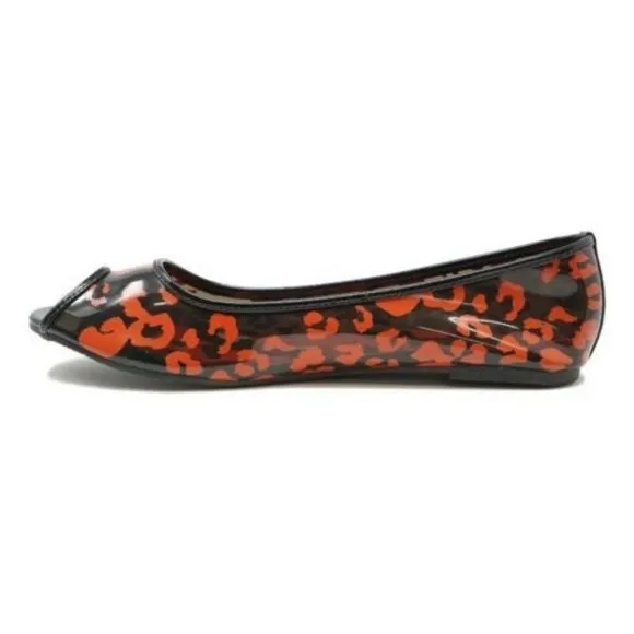 NIB Iron Fist Raw Power Peep Toe Flats Shoes size 7