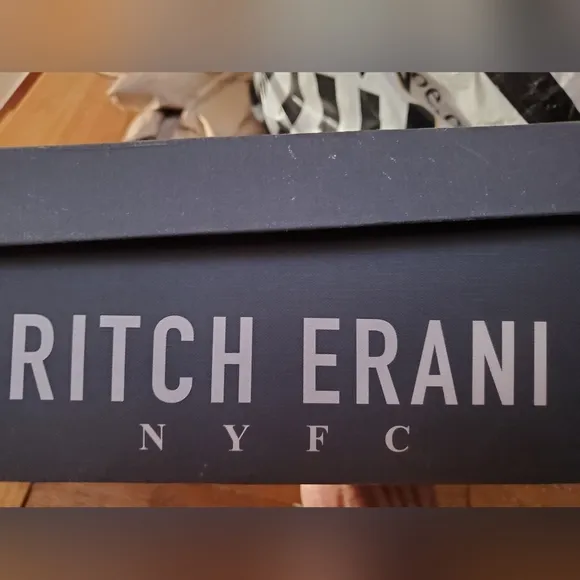 NIB sz 36.5, 37 and 38 Ritch Erani clear heel boots