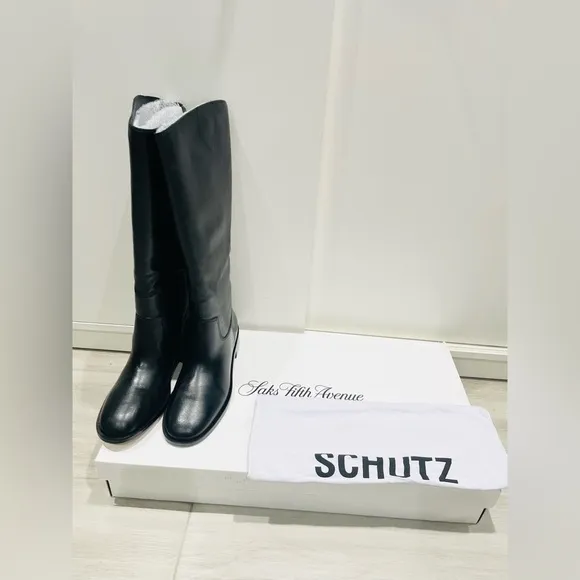NIB wmns Aquatalia Sadie off white leather platform combat boots size 8