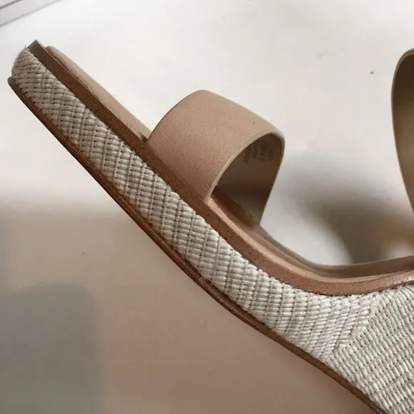 NIB 1. State leather wedge sandals