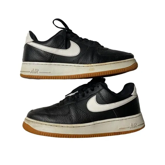 Nike Air Force 1 '07 Black White Gum CI0057-002 Mens Size 10 Rare AF1‎