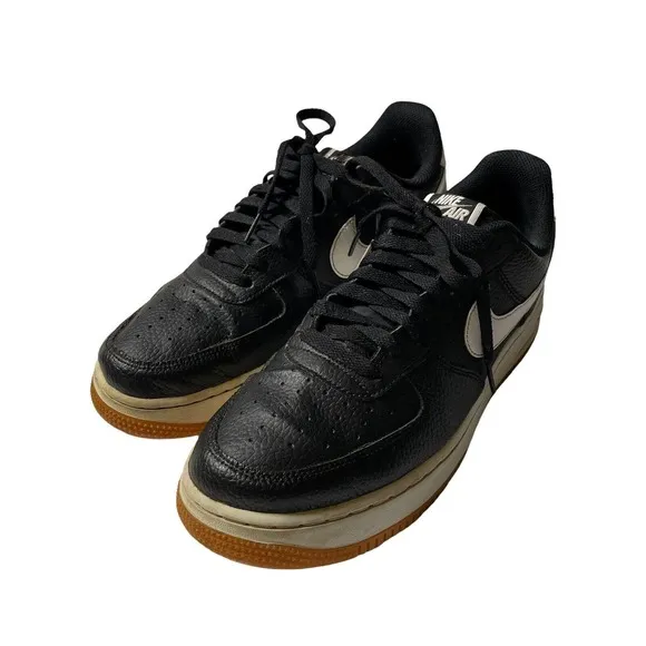 Nike Air Force 1 '07 Black White Gum CI0057-002 Mens Size 10 Rare AF1‎