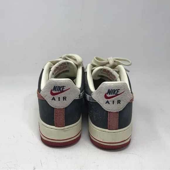 Nike Air Force 1 Low 'Chicago' Sneaker, Men's Size 9 - White/Red/Black PRE-OWNED