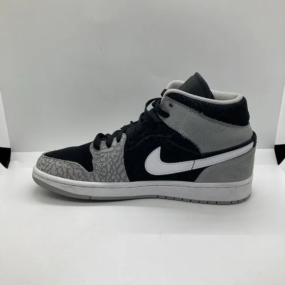 Nike Air Jordan 1 Retro Mid Youth 7 Elephant Toe Shoes Sneakers DM6216-016