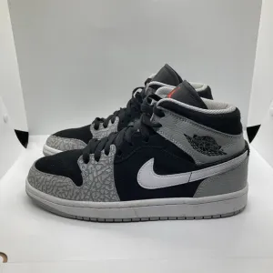 Nike Air Jordan 1 Retro Mid Youth 7 Elephant Toe Shoes Sneakers DM6216-016
