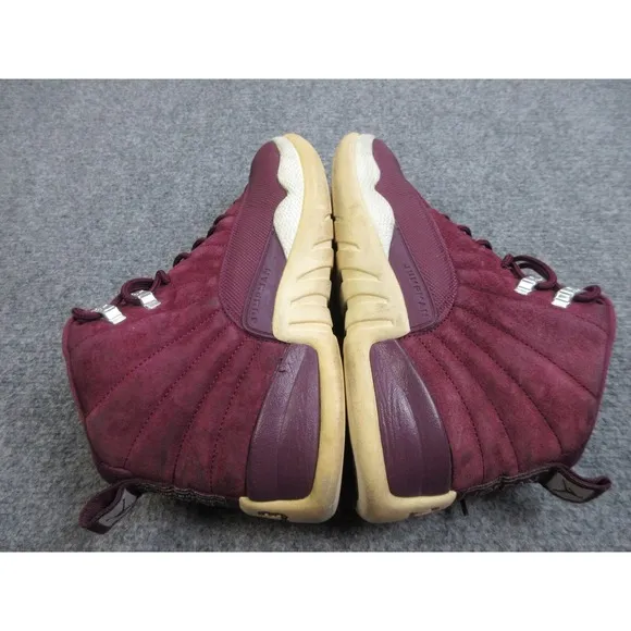 Nike Air Jordan 12 Retro Shoes Mens Size 10 Bordeaux Sneakers 130690-617
