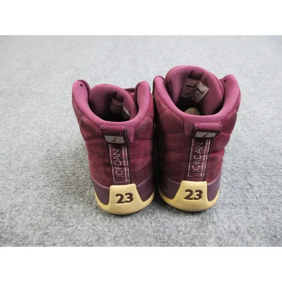 Nike Air Jordan 12 Retro Shoes Mens Size 10 Bordeaux Sneakers 130690-617