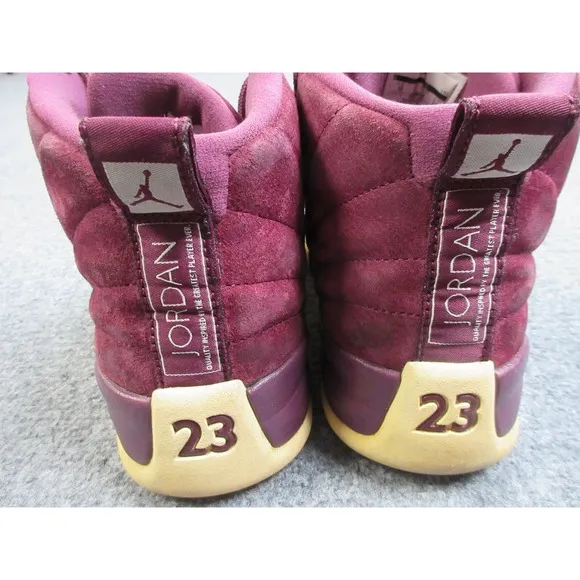 Nike Air Jordan 12 Retro Shoes Mens Size 10 Bordeaux Sneakers 130690-617