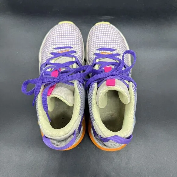 Nike Boys LeBron Witness 7 DQ8650-101 Purple Basketball Shoes Sneakers Size 7Y