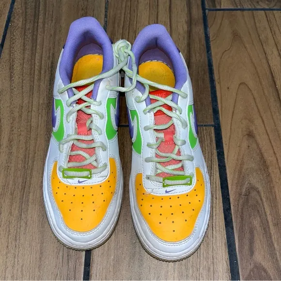 Nike Color Block  Force 1  Shoes Youth Size 5