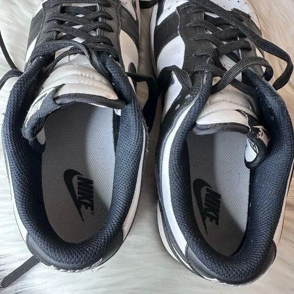 Nike Dunk Low Panda Black White Shoes Size 10