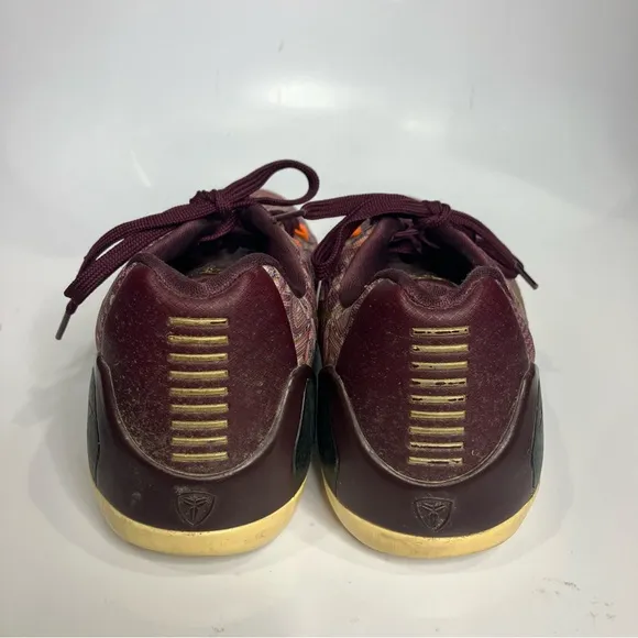 Nike Kobe 9 Silk sneakers mens size 9.5 athleisure fashion shoes maroon casual