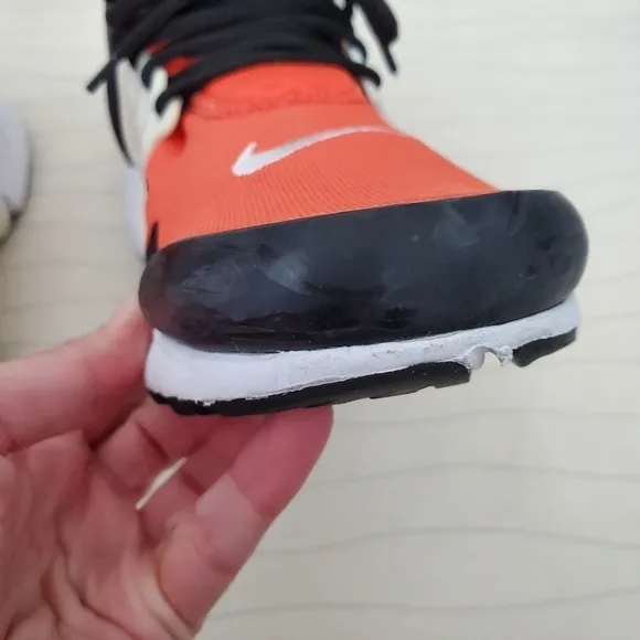 Nike Mens Air Presto Mid Utility Orange Black White Shoes DC8751-800 Size 9