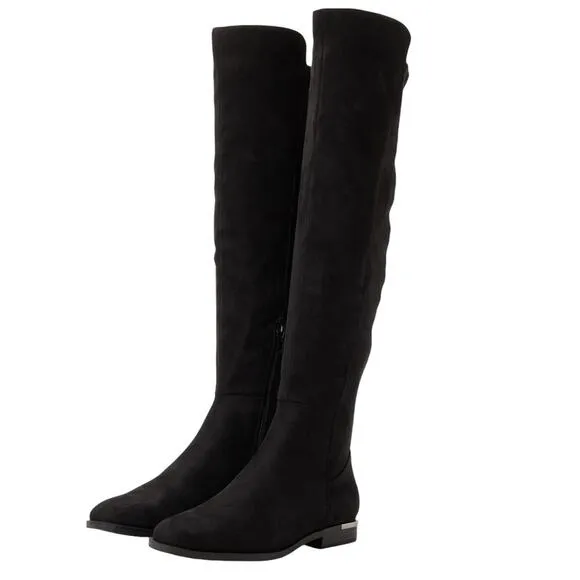 Nine West Awake 2 Over the Knee Boots Black 8 New