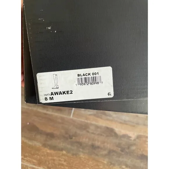 Nine West Awake 2 Over the Knee Boots Black 8 New
