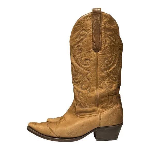Nine West Evie cowgirl boots size 10