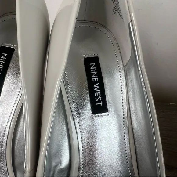 NINE WEST Fresh 3 Women's Stiletto Ivory Pump Size 8 SKU#24489