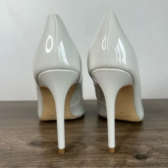 NINE WEST Fresh 3 Women's Stiletto Ivory Pump Size 8 SKU#24489