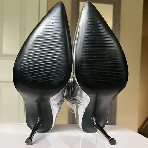 Nine West Metallic Stiletto Bootie NWT