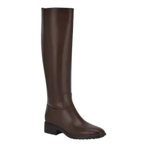 Nine West Women's Barile Knee High Riding Boots Brown Size 10