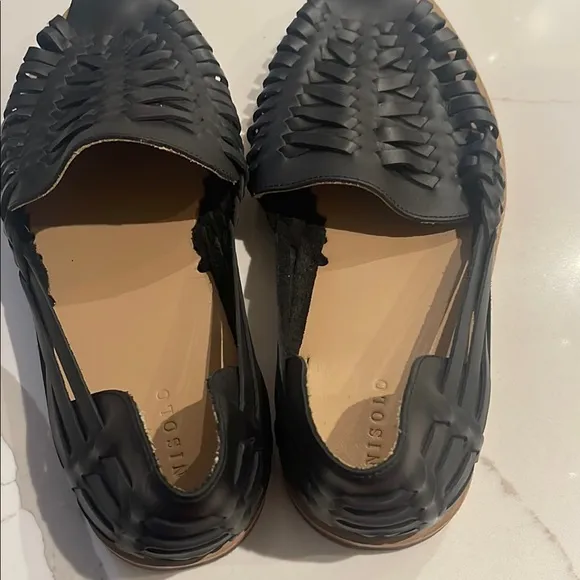 Nisolo Huarache black shoes size 13