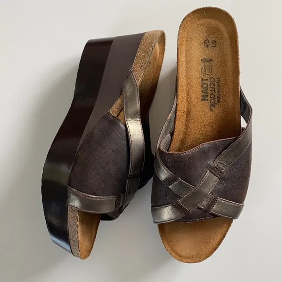 Noat Eve Leather Platform Sandals 9