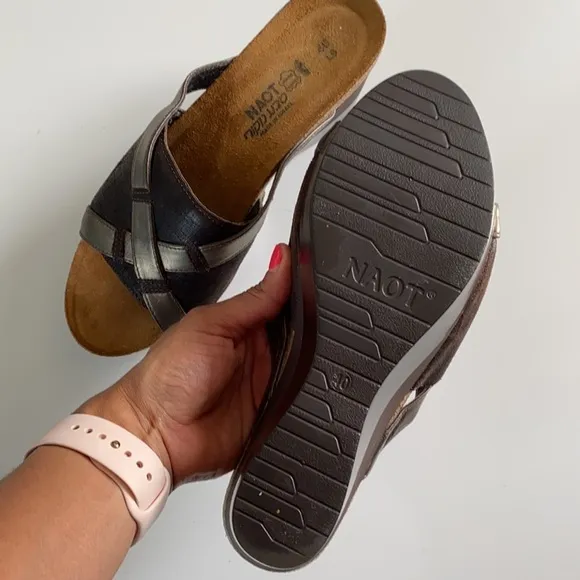 Noat Eve Leather Platform Sandals 9