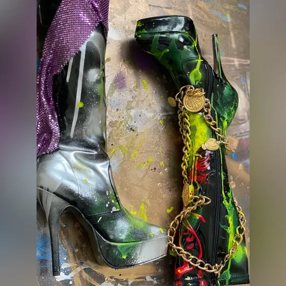 Nouveau Platform Baddie Boots