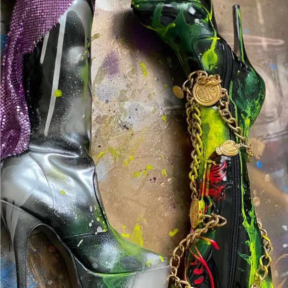 Nouveau Platform Baddie Boots