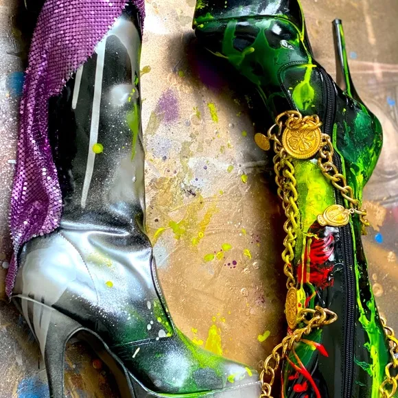 Nouveau Platform Baddie Boots