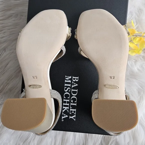 NWOB Badgley Mischka 'Naomi' Block Heel, Size 5.5