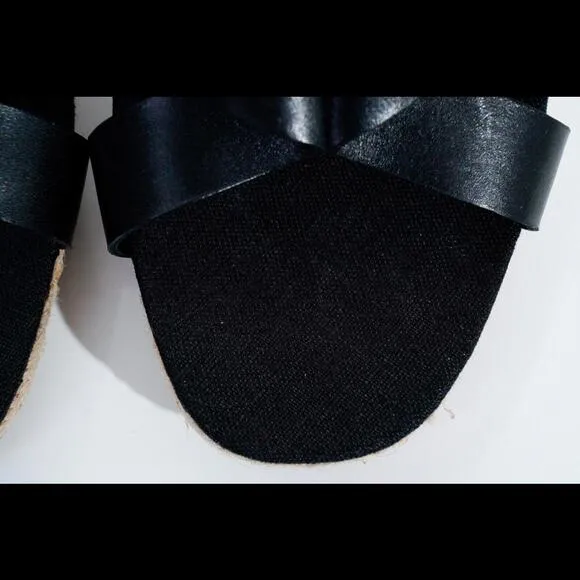 NWOB Cole Haan Crystal Wedge Espadrille Sandals Women's Sz 7B Shoes