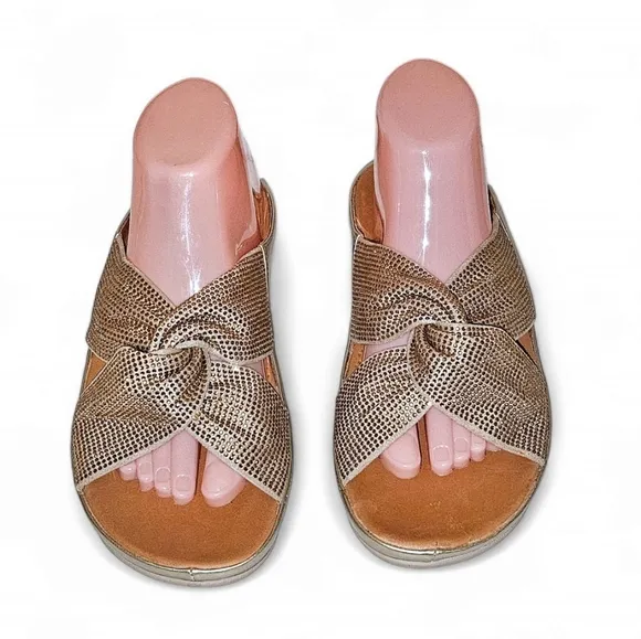 NWOB Fitflop Twiss Crystal Slide Sandals