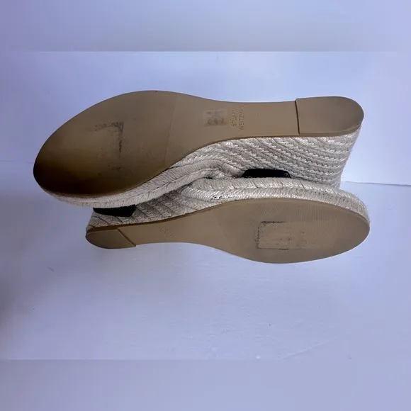 NWOB STUART WEITZMAN Teddi Wedge Sandals, Sz. 8.5
