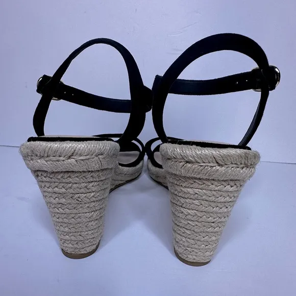 NWOB STUART WEITZMAN Teddi Wedge Sandals, Sz. 8.5