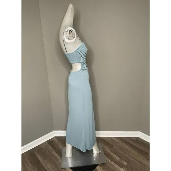 NWOT CINQ À SEPT Mariah Back-Cutout Slip Midi Dress $365