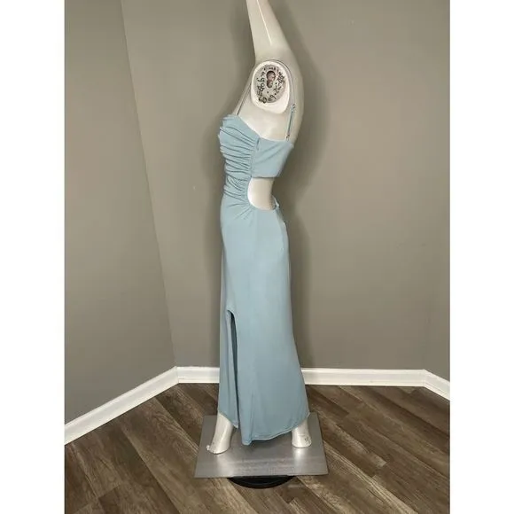 NWOT CINQ À SEPT Mariah Back-Cutout Slip Midi Dress $365