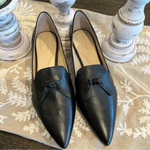 NWOT Cole Haan Women's Black Leather Loafers Size 9.5