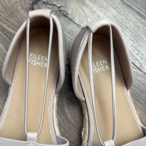 NWOT, Eileen Fisher Mews, Mesh Espadrille Sandals