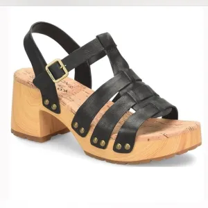 NWOT- Kork-Ease ‘Talia’ Leather Platform Sandals