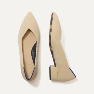 NWOT Rothys | The High Point In Love Insole Sandstone Heels Shoes, Womens 11