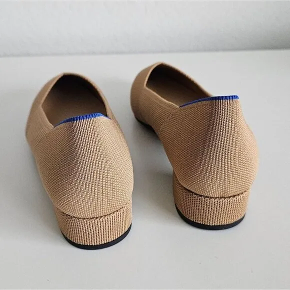 NWOT Rothys | The High Point In Love Insole Wren Captoe Heels Shoes, Womens 7