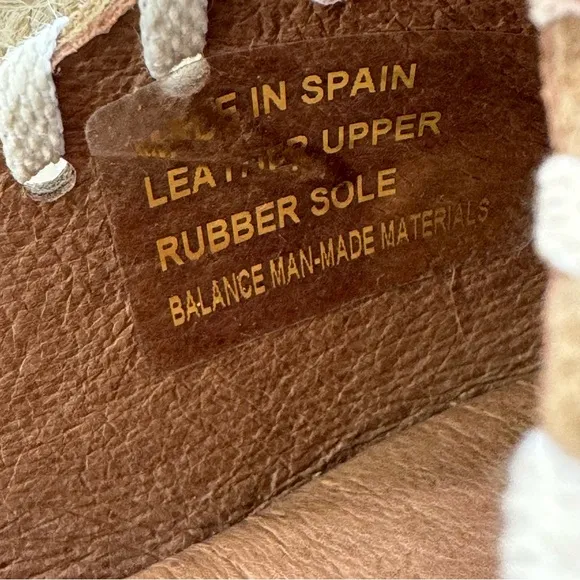 NWOT Sesto Meucci Nonie Tan Suede Whipstitch Espadrille Wedge Sandals Size 10
