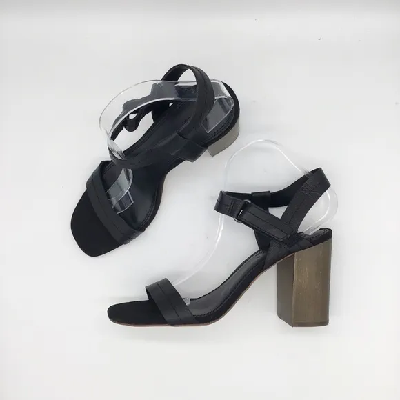 NWOT Splendid Miller Sandal Black leather 10