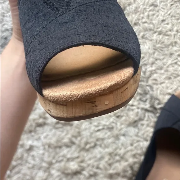 NWOT Tom’s Women’s Classic Espadrille Wedge Sandal