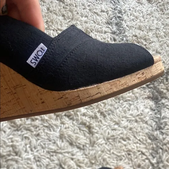 NWOT Tom’s Women’s Classic Espadrille Wedge Sandal