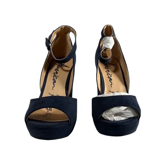 NWT American Rag Areeta Block Heel Platform Sandal